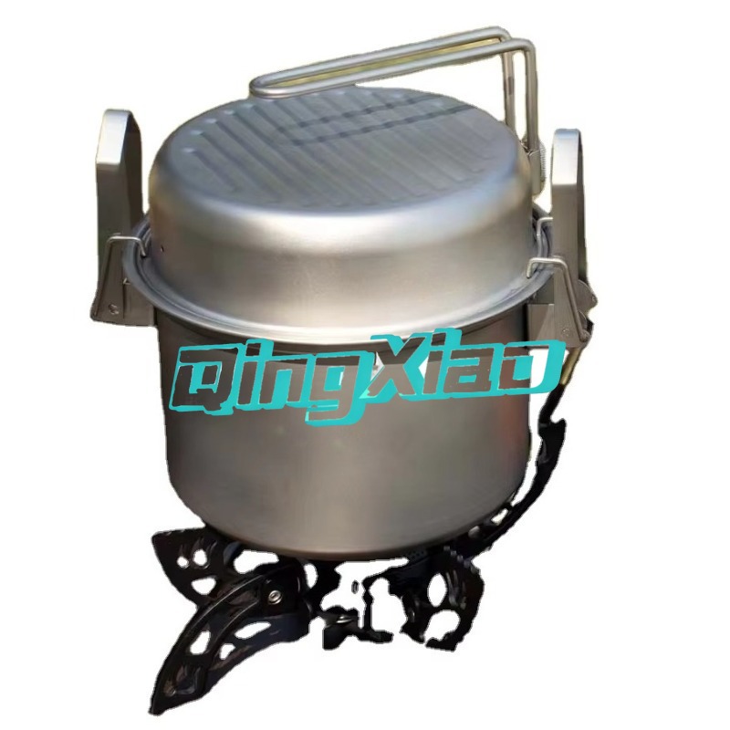 Camping Cooking Rice - Outdoor 304 Stainless Steel Multifunctional Camping