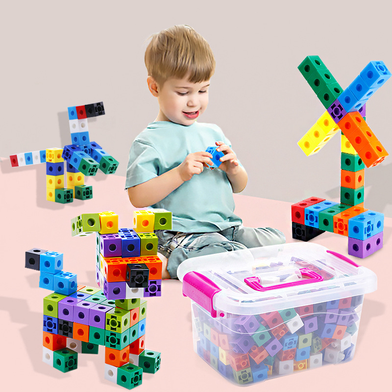Fire Starter Cube - Math link Cubes Set of 100