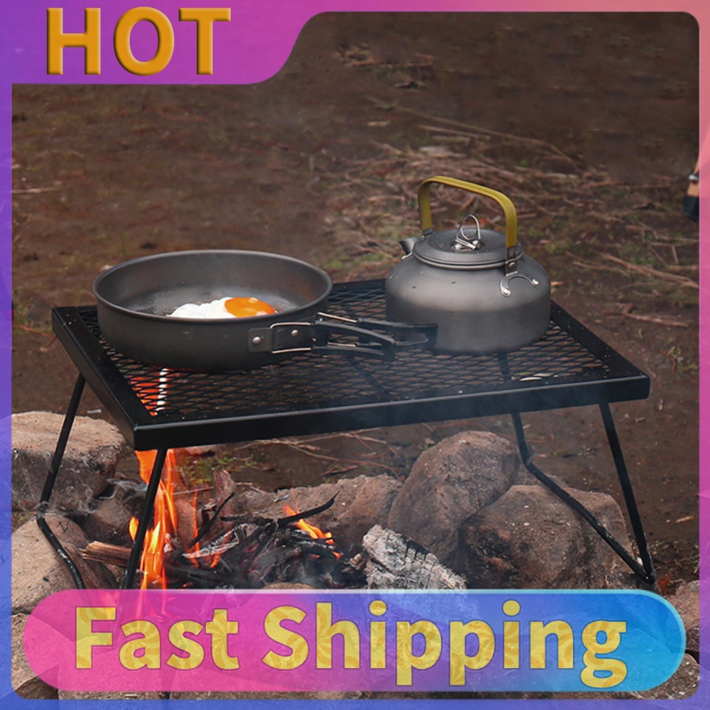 Campfire Grill Grate Heavy Dut - Camping Cooking Over Fire ulasan dan harga