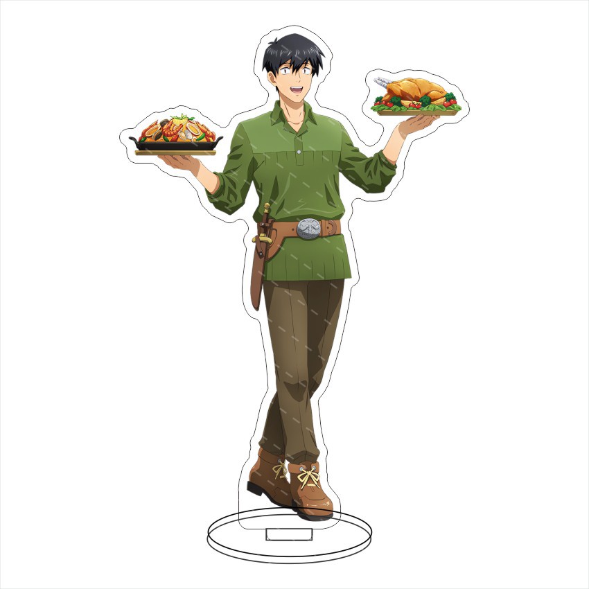Mukohda Tsuyoshi 15CM Acrylic  - Campfire Cooking In Another World With My Absurd Skill ulasan dan harga