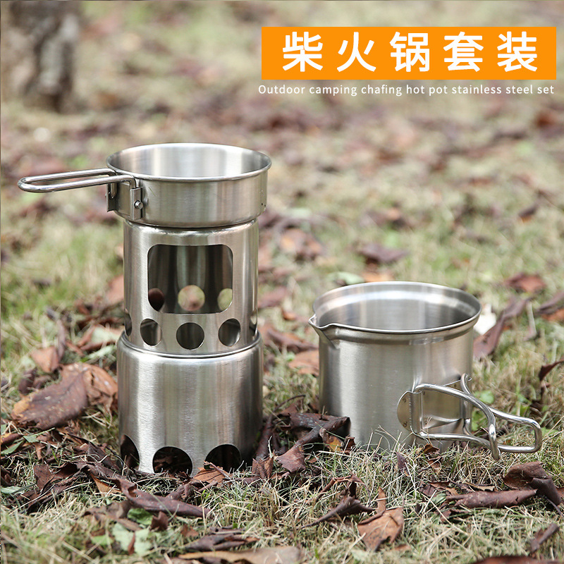Popular Camping Steel Wood Sto - Camping Cooking Options ulasan dan harga