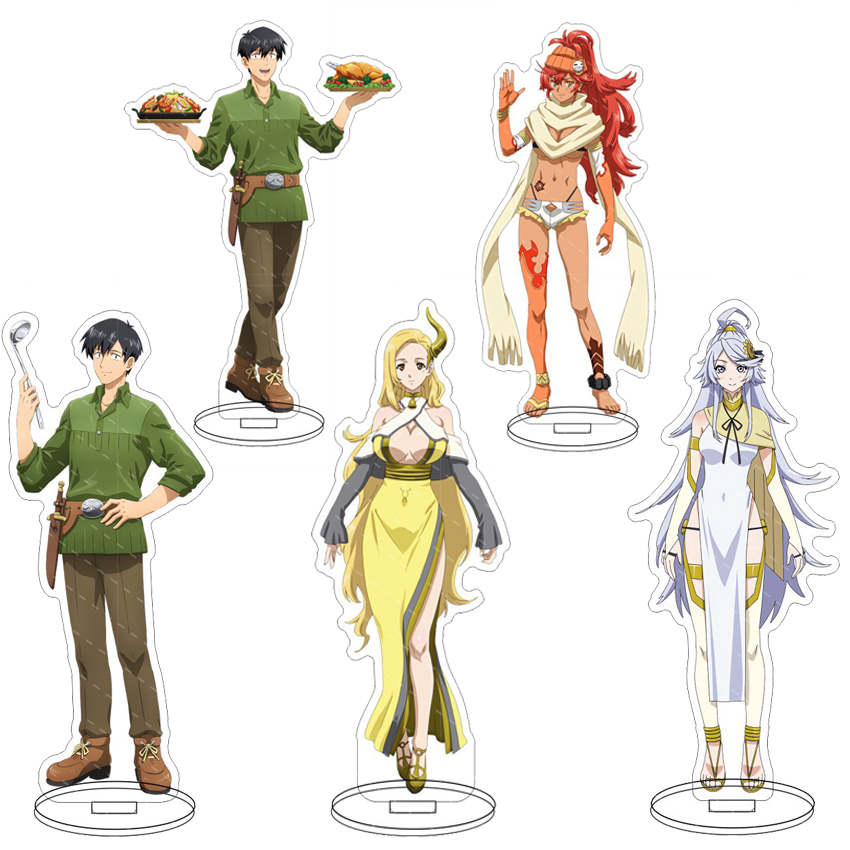 16CM Anime Acrylic Stand Campf - Campfire Cooking In Another World With My Absurd Skill ulasan dan harga