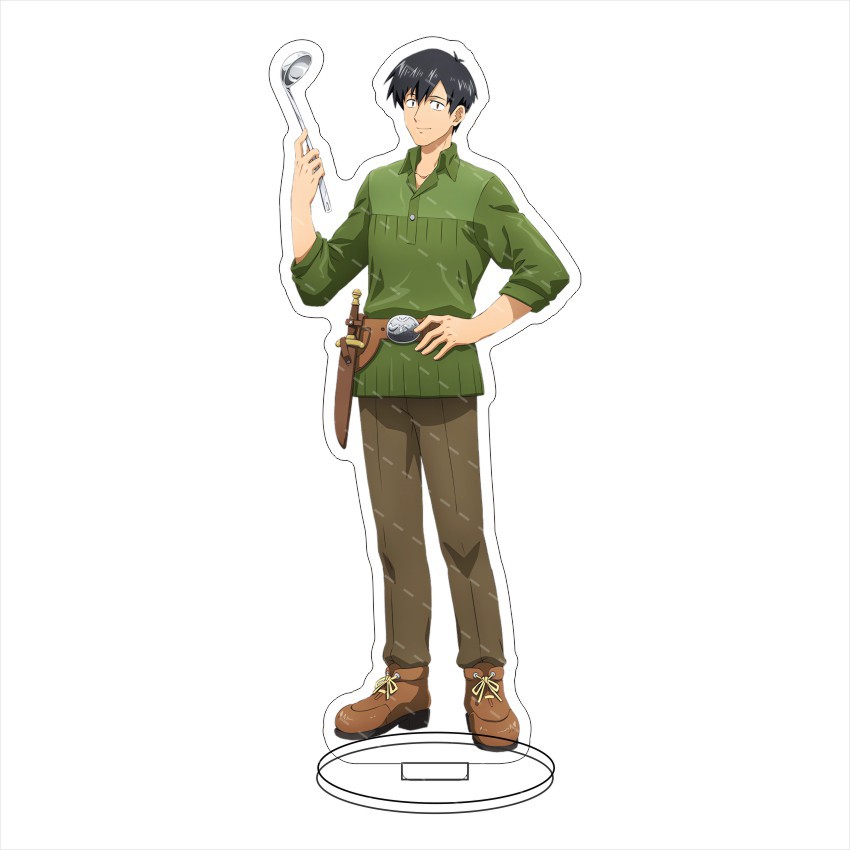 16CM Anime Acrylic Stand Campf - Campfire Cooking In Another World With My Absurd Skill ulasan dan harga
