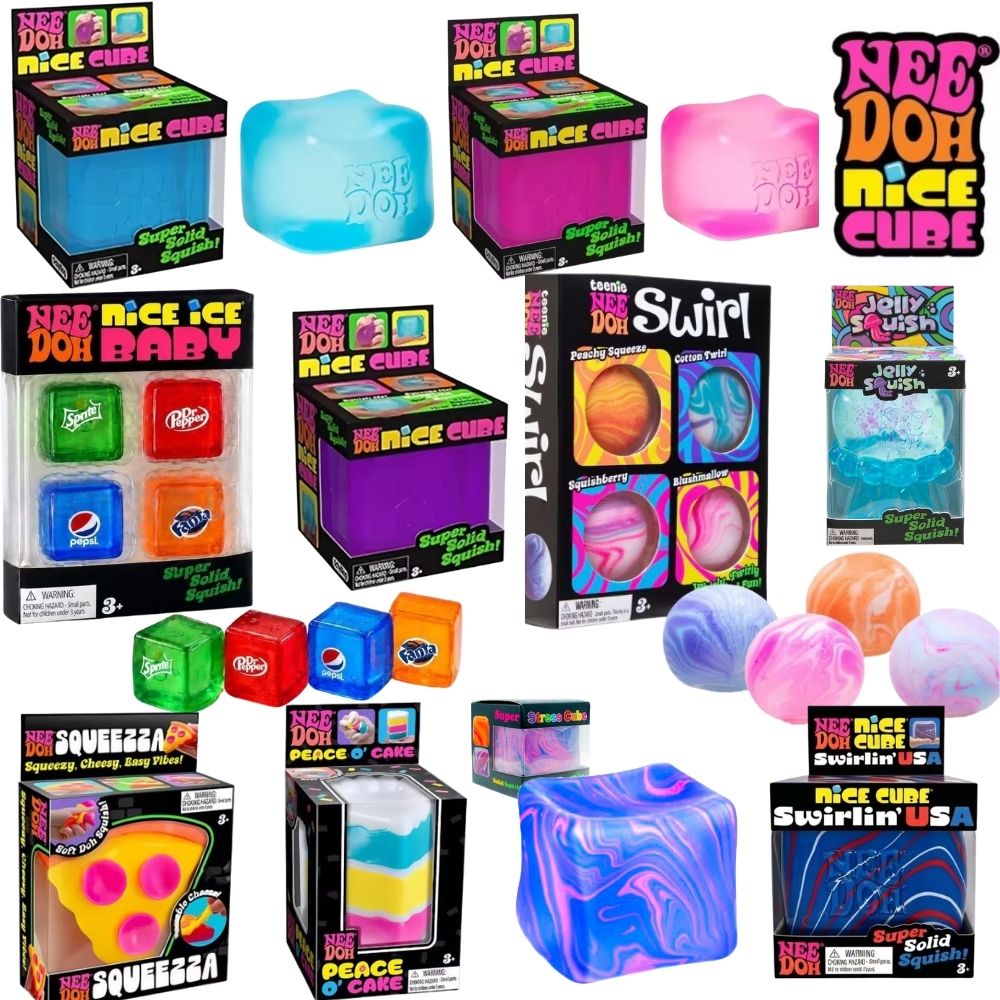 Schylling Nee-Doh Nice Cube Se - Fire Starter Cube ulasan dan harga