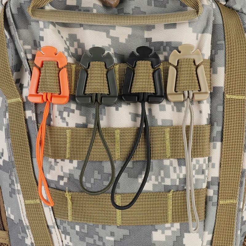 Backpack Buckle Clamp Carabine - Camping Cooking Hanger ulasan dan harga