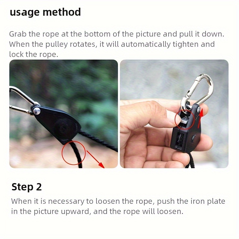 4mm*4m Camping Tent Tie Down R - Camping Cooking Hanger ulasan dan harga