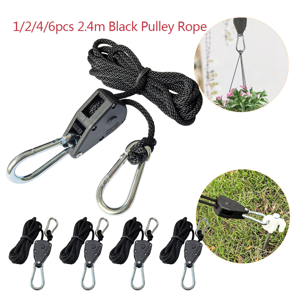 2.4M Camping Tent Tie Down Rop - Camping Cooking Hanger ulasan dan harga