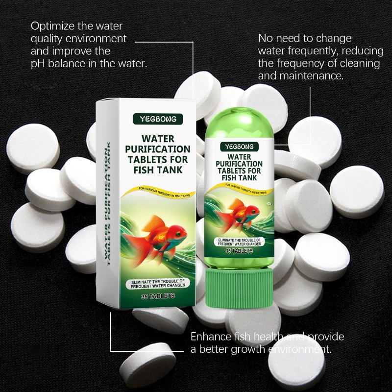 Fish Tank Water Purification T - Water Purification Tablet ulasan dan harga