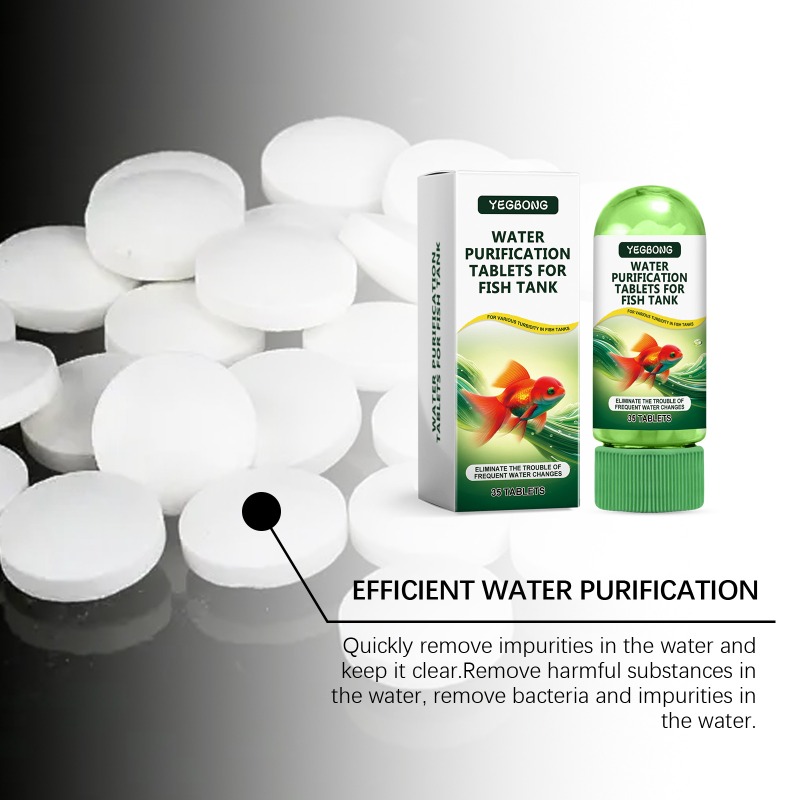 Fish Tank Water Purification T - Water Purification Tablet ulasan dan harga