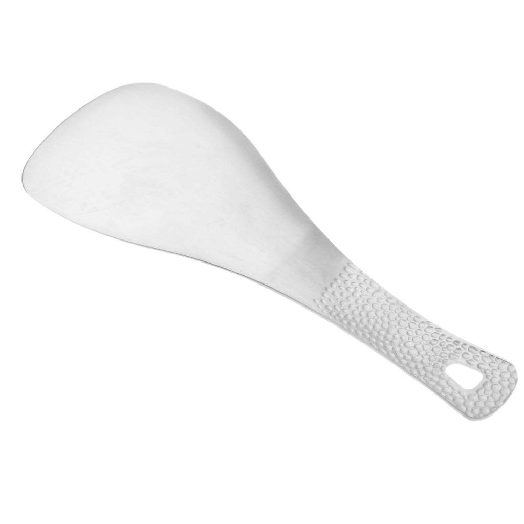 Portable Titanium Rice Spoon S - Camping Cooking Rice ulasan dan harga