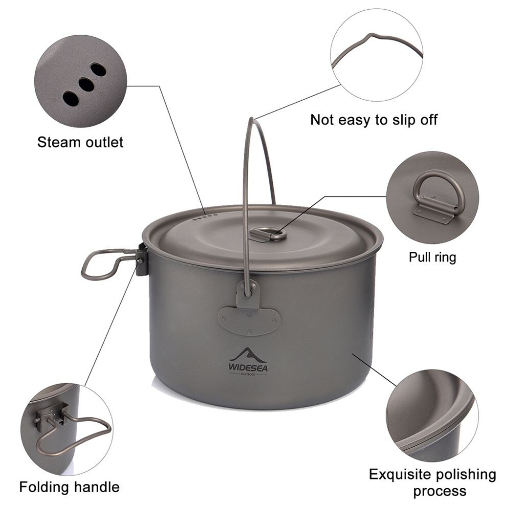 Widesea Camping Tableware Tita - Camping Cooking Rice ulasan dan harga