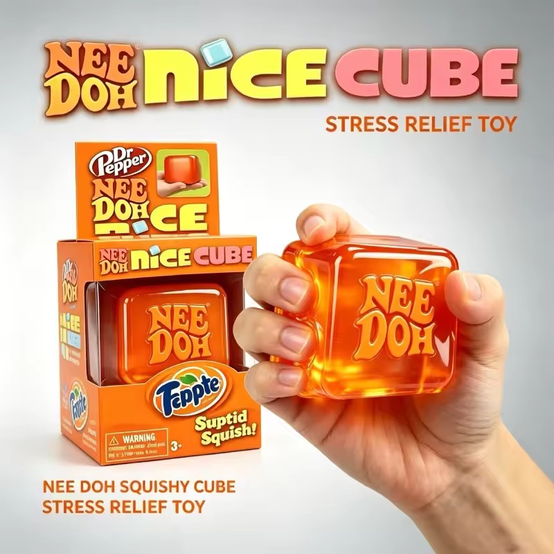 Schylling Nee Doh Nice Cube So - Fire Starter Cube ulasan dan harga