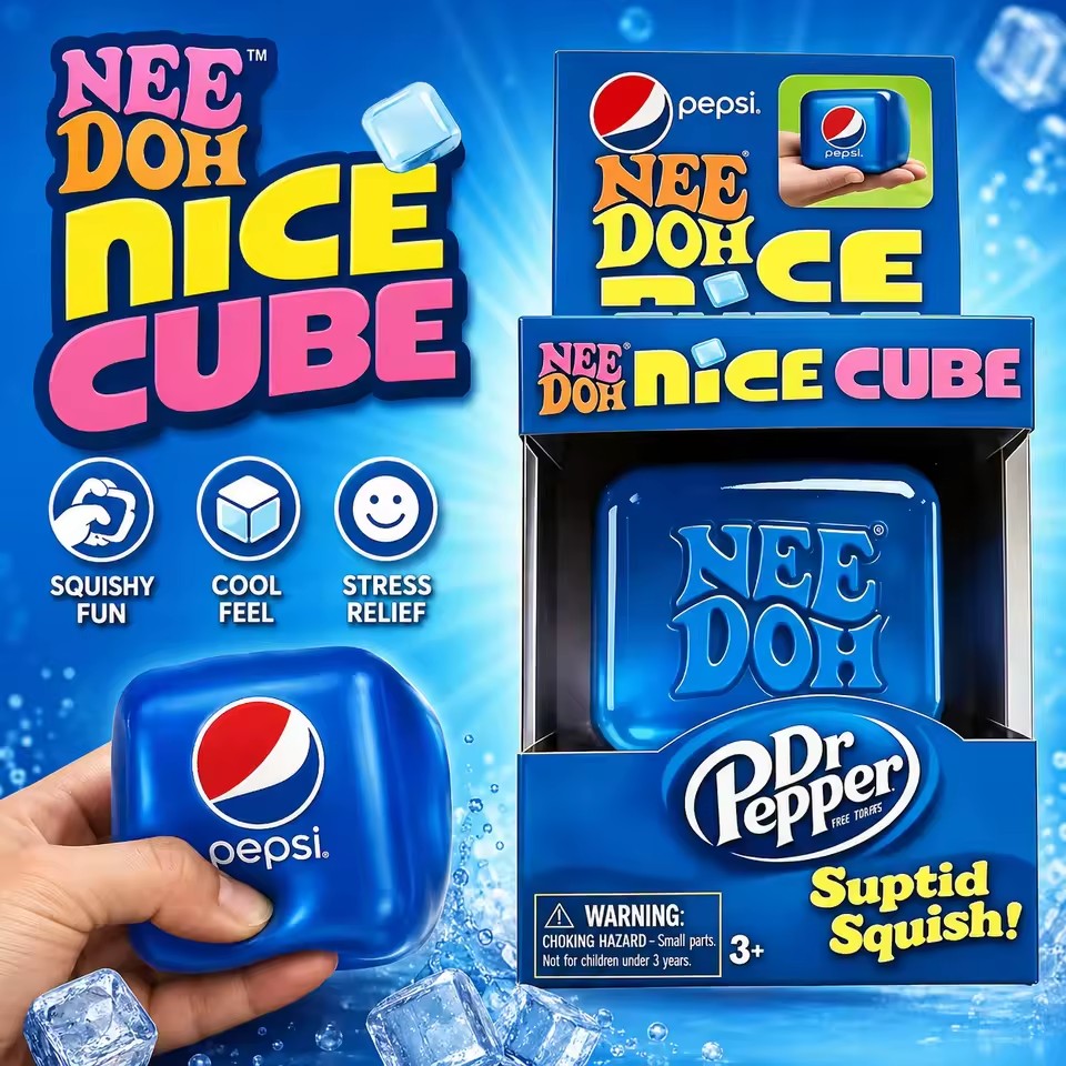 Schylling Nee Doh Nice Cube So - Fire Starter Cube ulasan dan harga