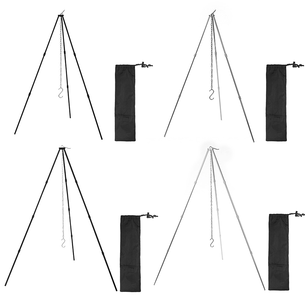 Outdoor Cooking Tripod Portabl - Camping Cooking Pot Tripod ulasan dan harga
