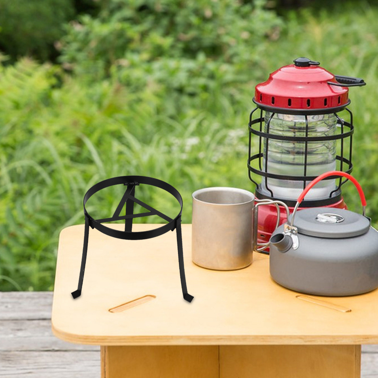 Campfire Cooking Stand Portabl - Camping Cooking Over Fire ulasan dan harga