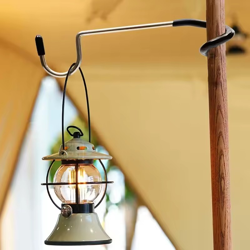 Stainless Steel Light Stand Ho - Camping Cooking Hanger ulasan dan harga