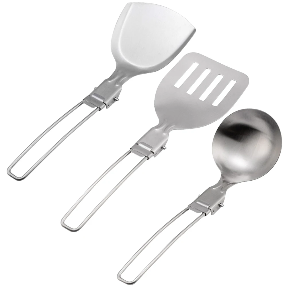Cooking Utensils Stainless Ste - Camping Cooking Options ulasan dan harga