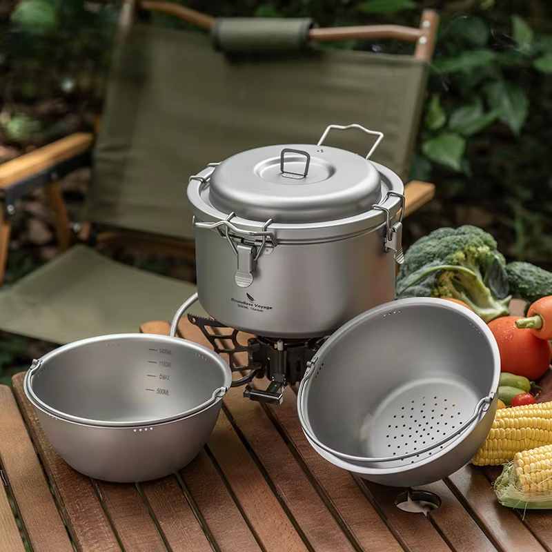 Cooker Outdoor Camping Cooking - Camping Cooking Rice ulasan dan harga