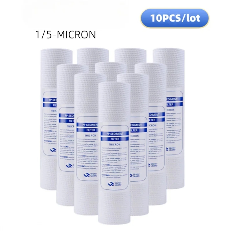 10pcs 10 INCH 1&5 Micron 120g/ - Water Purification Tablet ulasan dan harga