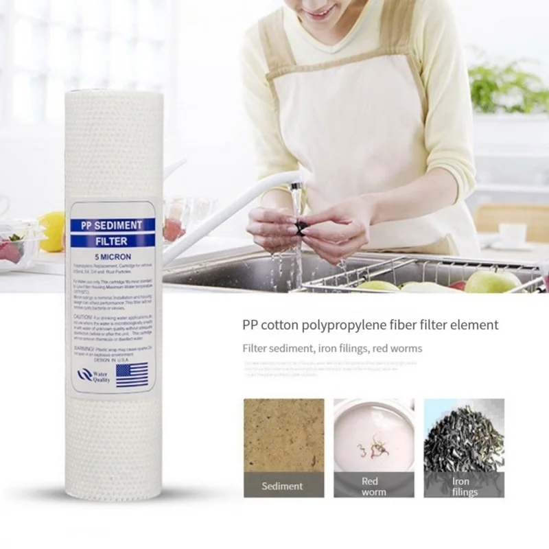 10pcs 10 INCH 1&5 Micron 120g/ - Water Purification Tablet ulasan dan harga