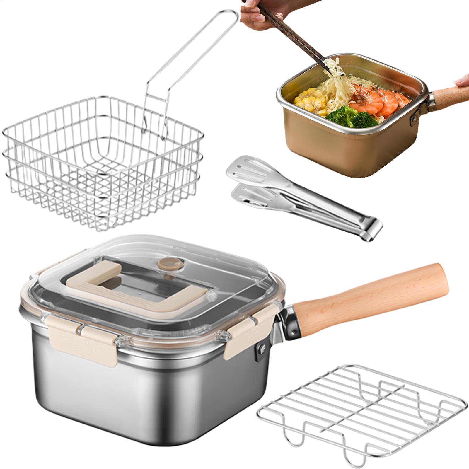 Deep Fryer Pan Set Square Camp - Camping Cooking Set Large ulasan dan harga