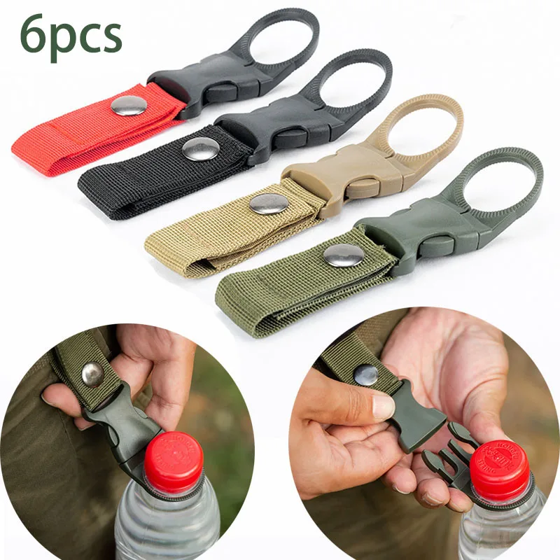 6pcs Camping Webbing Buckle Ho - Camping Cooking Hanger ulasan dan harga