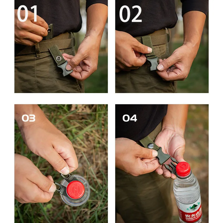 6pcs Camping Webbing Buckle Ho - Camping Cooking Hanger ulasan dan harga