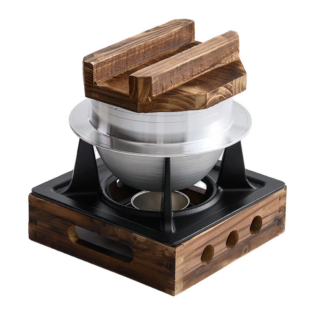 Japanese Style Oolong Pot Alco - Camping Cooking Rice ulasan dan harga