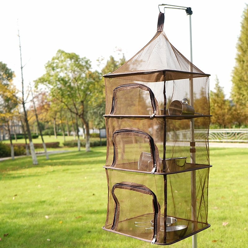 Multi-Layer Hanging Drying Rac - Food Dehydrator Camp ulasan dan harga