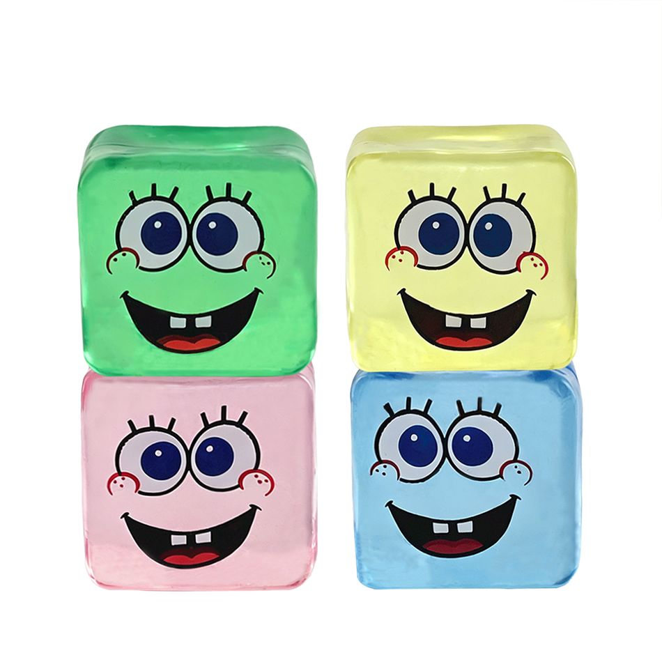 SpongeBob Squishy Cube In Stoc - Fire Starter Cube ulasan dan harga