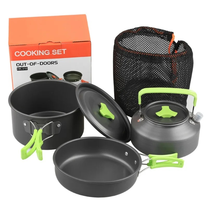 Camping Cooking Set, Outdoor K - Camping Cooking Rice ulasan dan harga