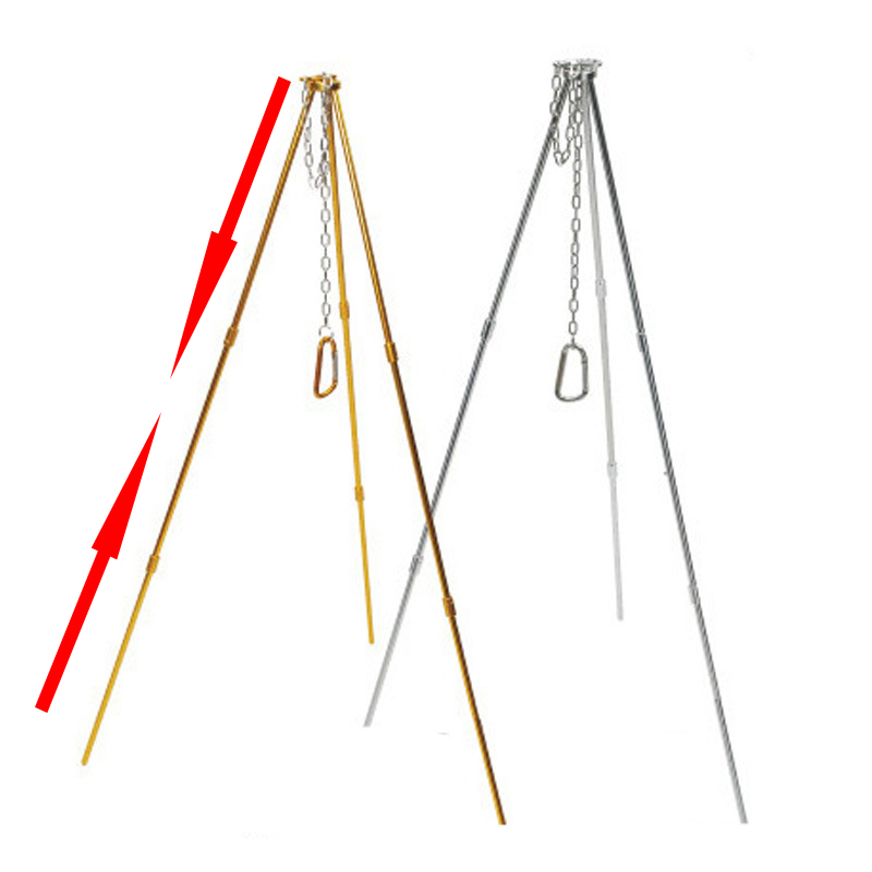Outdoor Camping Tripod, Durabl - Camping Cooking Pot Tripod ulasan dan harga