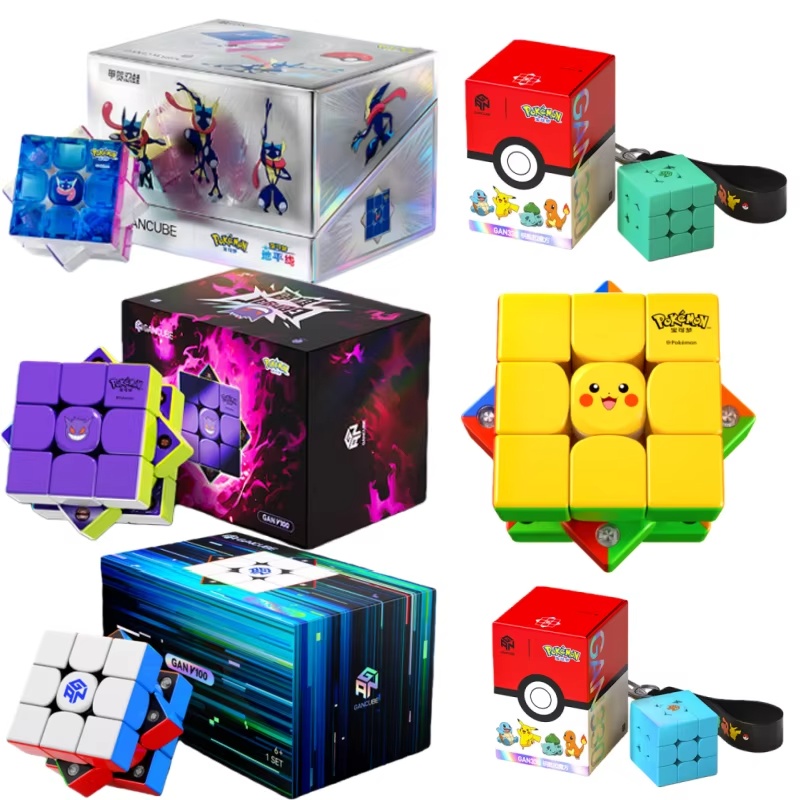 GAN Pokemon Gengar 3X3 Magneti - Fire Starter Cube ulasan dan harga