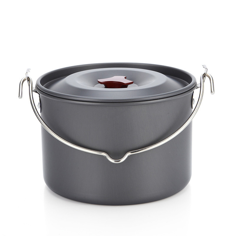 4L Camping Hanging Pots Campin - Camping Cooking Pot Tripod ulasan dan harga