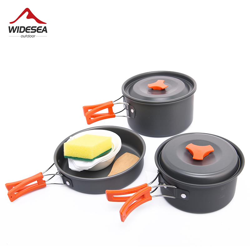Widesea Camping Outdoor Cookwa - Camping Cooking Rice ulasan dan harga