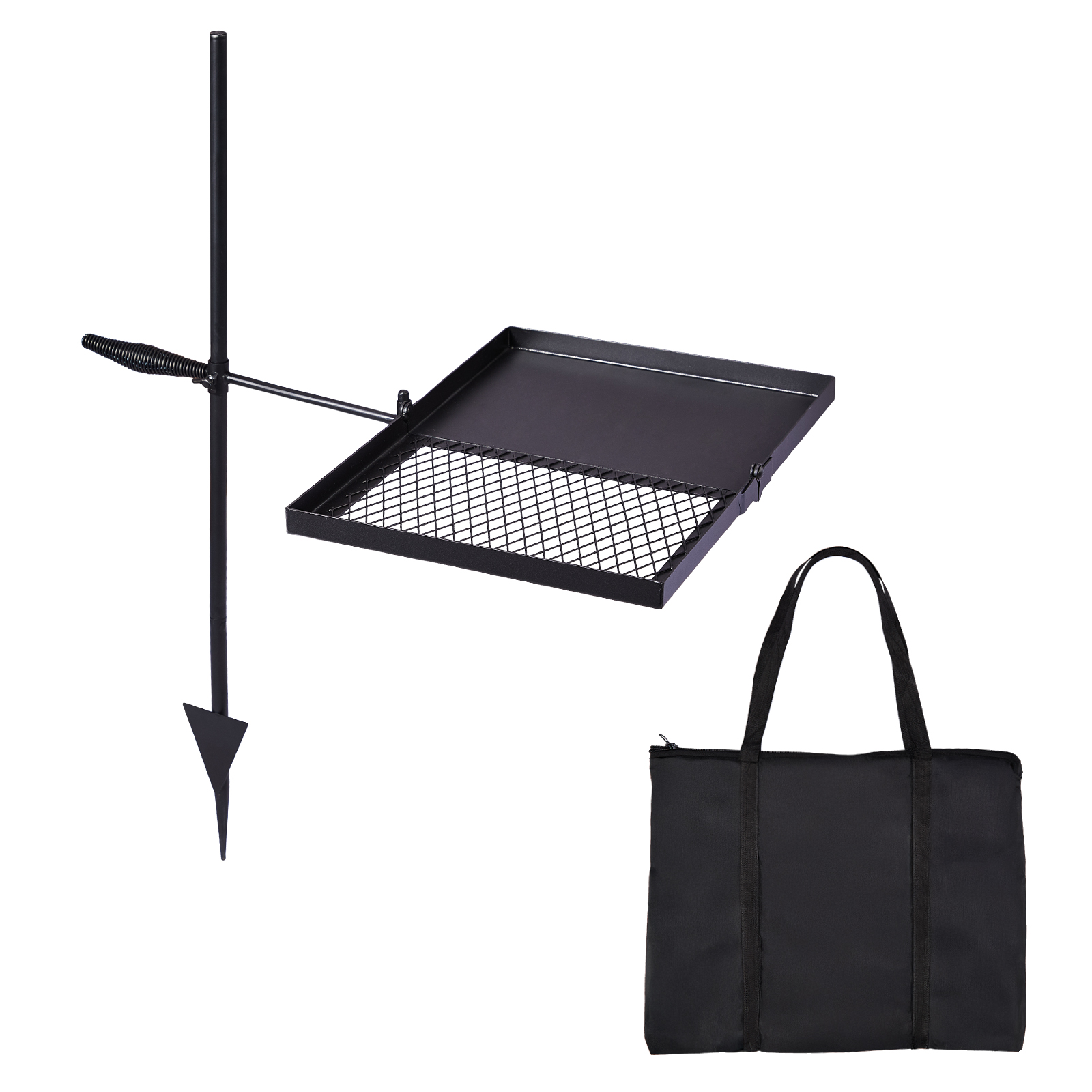 Folding Swivel Campfire Grill, - Camping Cooking Over Fire ulasan dan harga