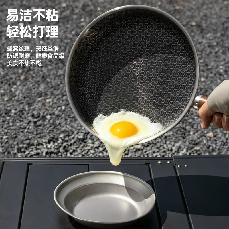Large Capacity Three Layer Thi - Camping Cooking Set Large ulasan dan harga