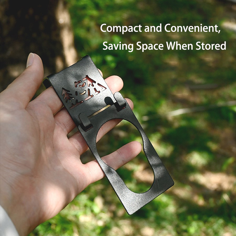 TARKA Heavy Duty Outdoor Butan - Camping Cooking Hanger ulasan dan harga