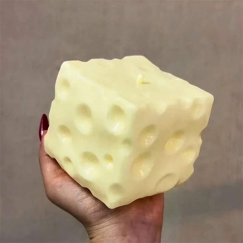 HOT Cheese Cube Stress Ball Bi - Fire Starter Cube ulasan dan harga