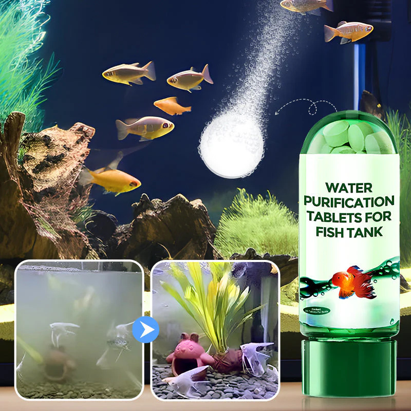 Eco-Friendly Aquarium Water Pu - Water Purification Tablet ulasan dan harga