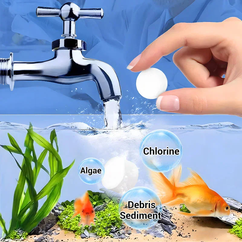 Eco-Friendly Aquarium Water Pu - Water Purification Tablet ulasan dan harga
