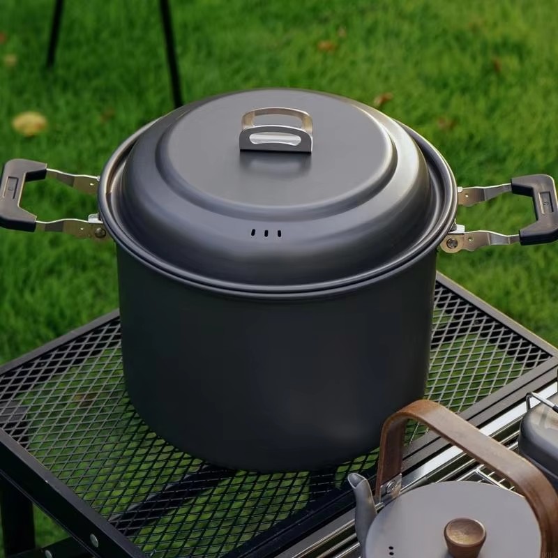 Camping Cookware Aluminum Camp - Camping Cooking Set Large ulasan dan harga