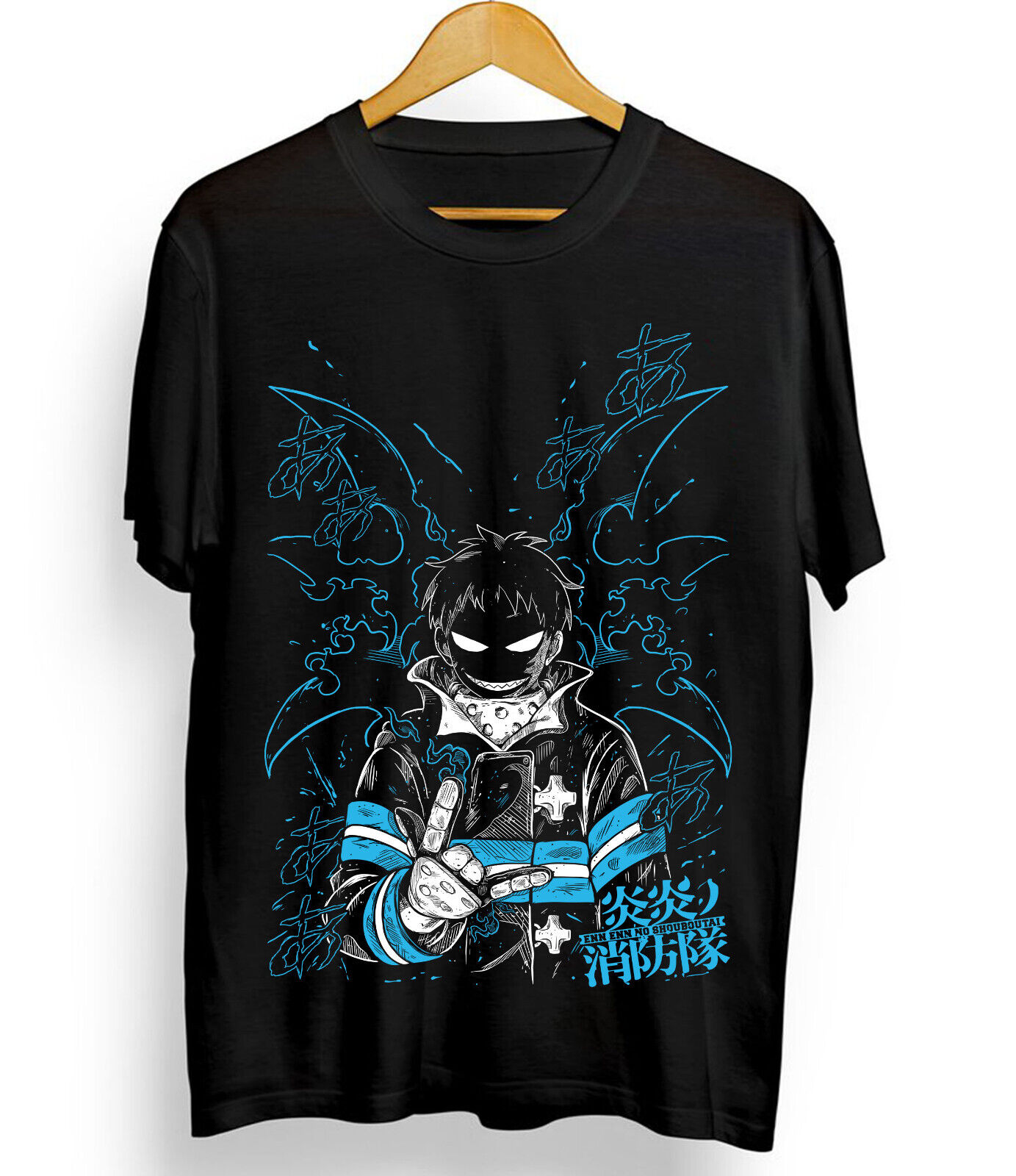 Shinra T-shirt Fire Force Skit - Campfire Cooking In Another World With My Absurd Skill Manga ulasan dan harga