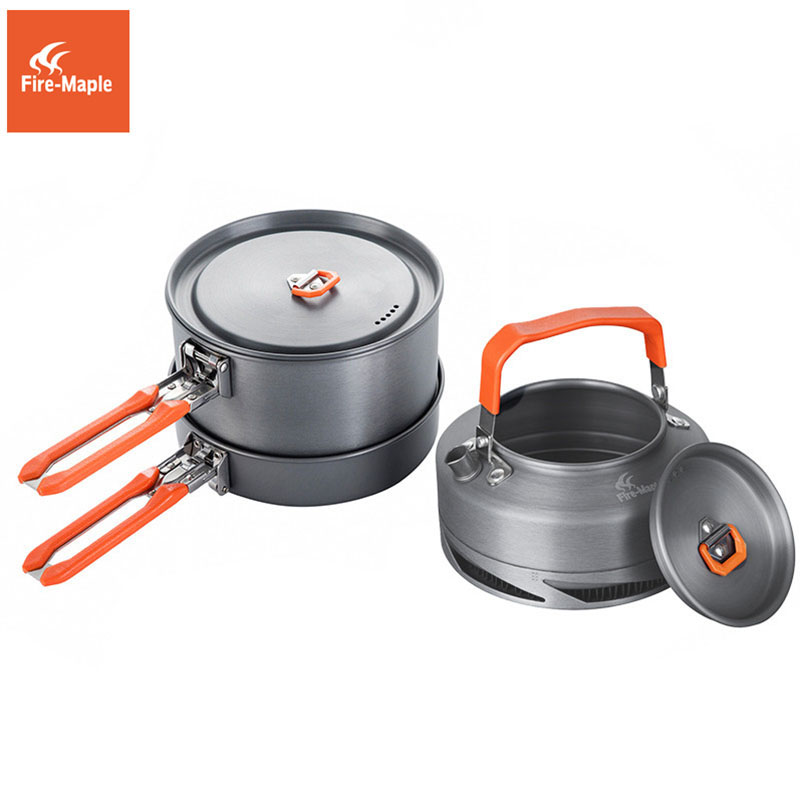Fire Maple Camping Cookware Ut - Camping Cooking Rice ulasan dan harga