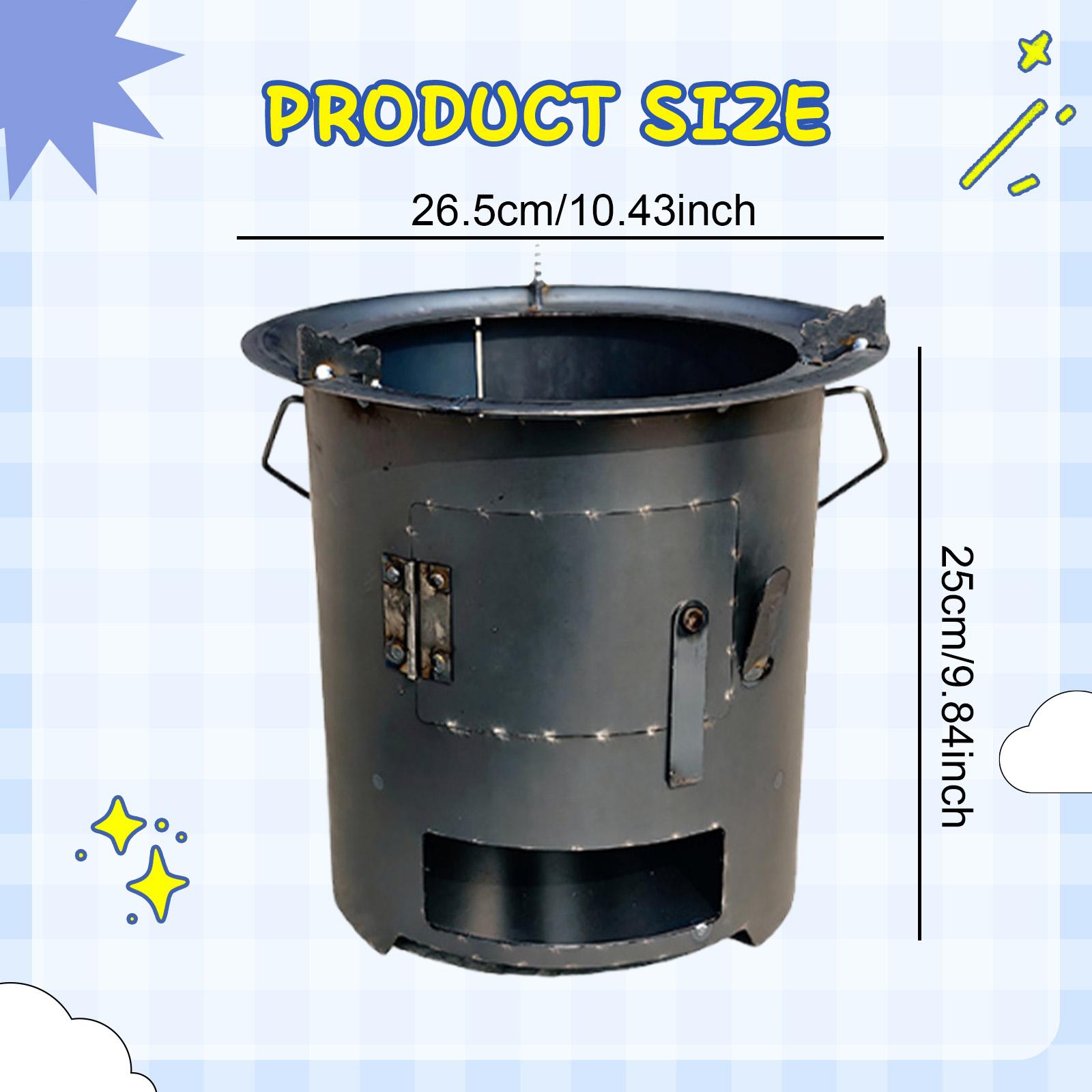 Wood Burning Furnace Cook over - Camping Cooking Over Fire ulasan dan harga