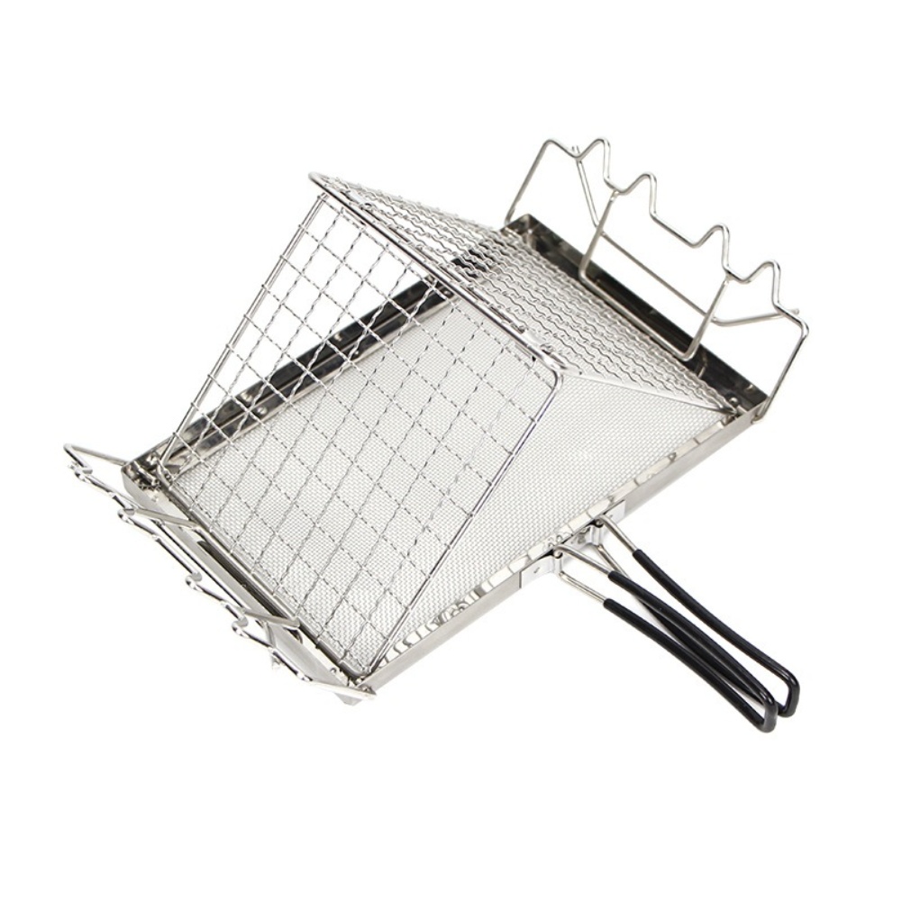 Stainless Steel Grill Rack for - Camping Cooking Over Fire ulasan dan harga